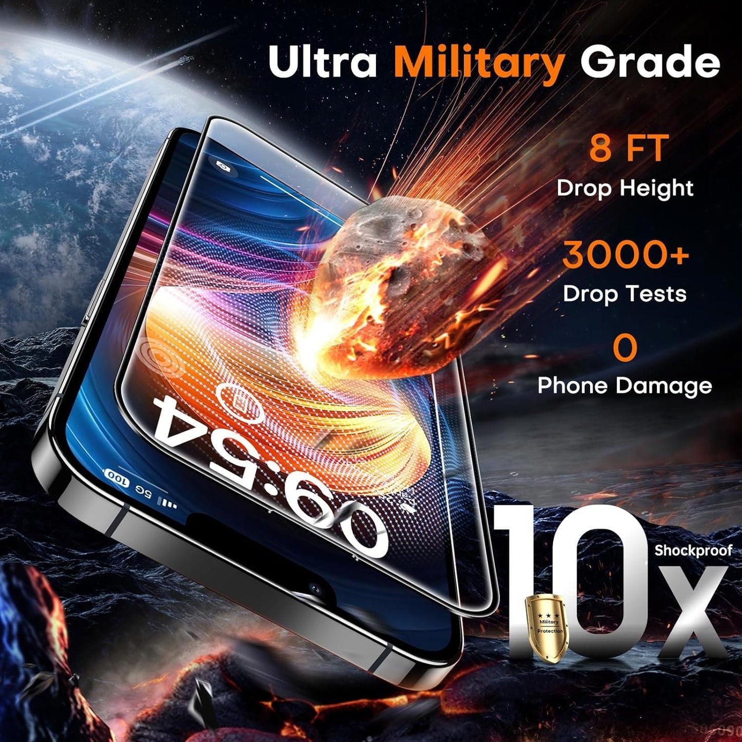 TOCOL 2 Pack for iPhone 14 Screen Protector [Instant Installation] [Auto-Dust Removal] [HD Clear], Unbreakable 9H+Hardness Shatterproof Tempered Glass [Bubble Proof] for iPhone 14