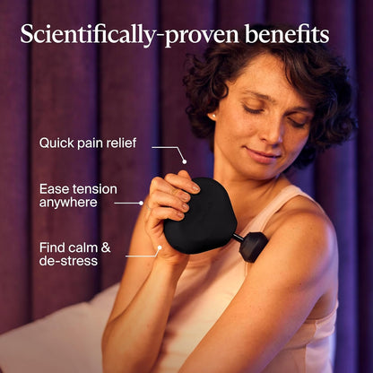 Theragun Mini by Therabody (3rd Generation) – Ultra-portable massage gun and travel essential for fast, effective pain and tension relief anywhere, Black