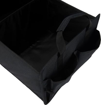 Carhartt Universal Collapsible Cargo Trunk Organizer, Portable Accessory Storage Organizer for Automotive, SUV, Trucks & Cars, Black, One Size