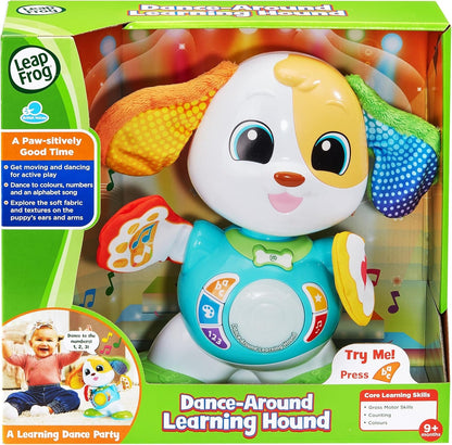 LeapFrog Dance Around Learning Hound Toy - Dancing Puppy, Musical Toy - 619403 - Multicoloured
