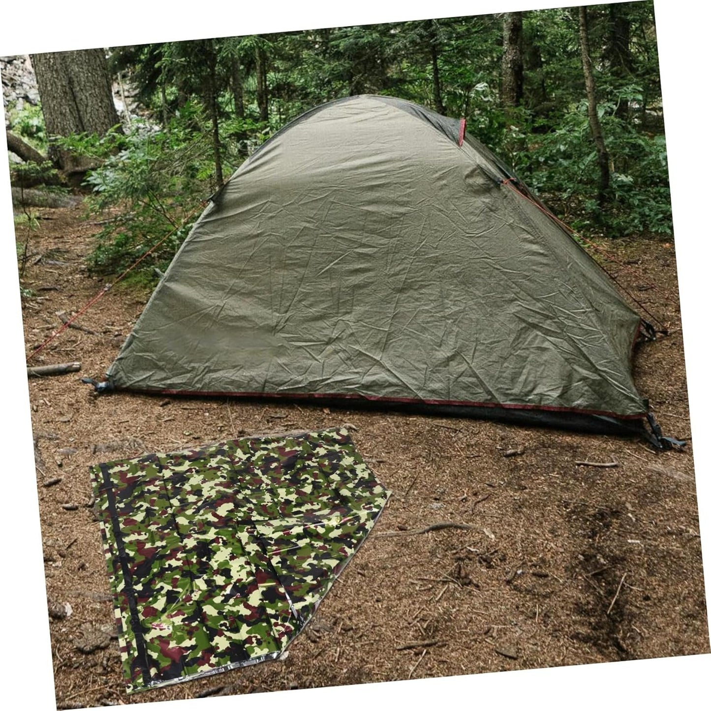 YARNOW Camping Equipment Emergency Blanket for Cold Weather Thermal Tent for Outdoor Adventure