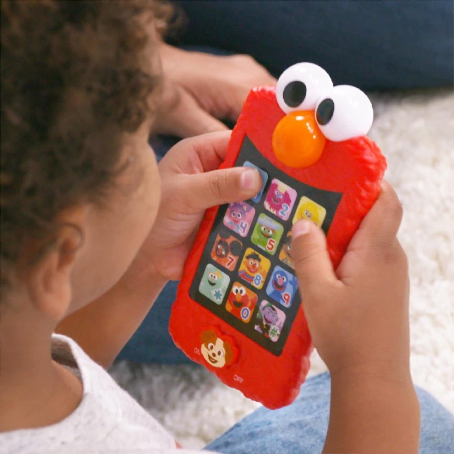 Sesame Street Learn with Elmo Pretend Play Phone, Learning and Education, Officially Licensed Kids Toys for Ages 2 Up, Gifts and Presents