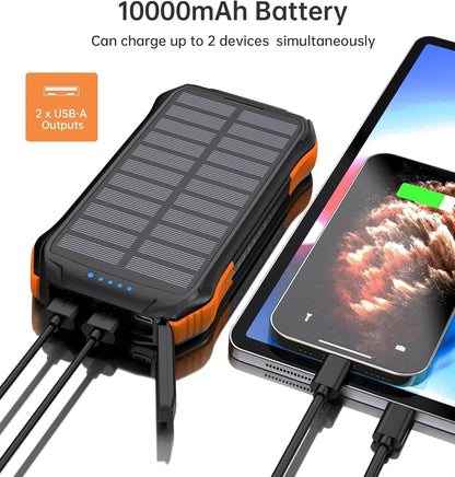 CHOETECH B659 10000mAh Solar Power Bank