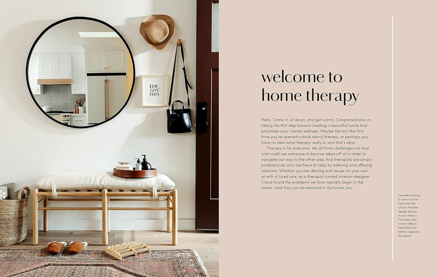 Home Therapy: Interior Design for Increasing Happiness, Boosting Confidence, and Creating Calm: An Interior Design Book