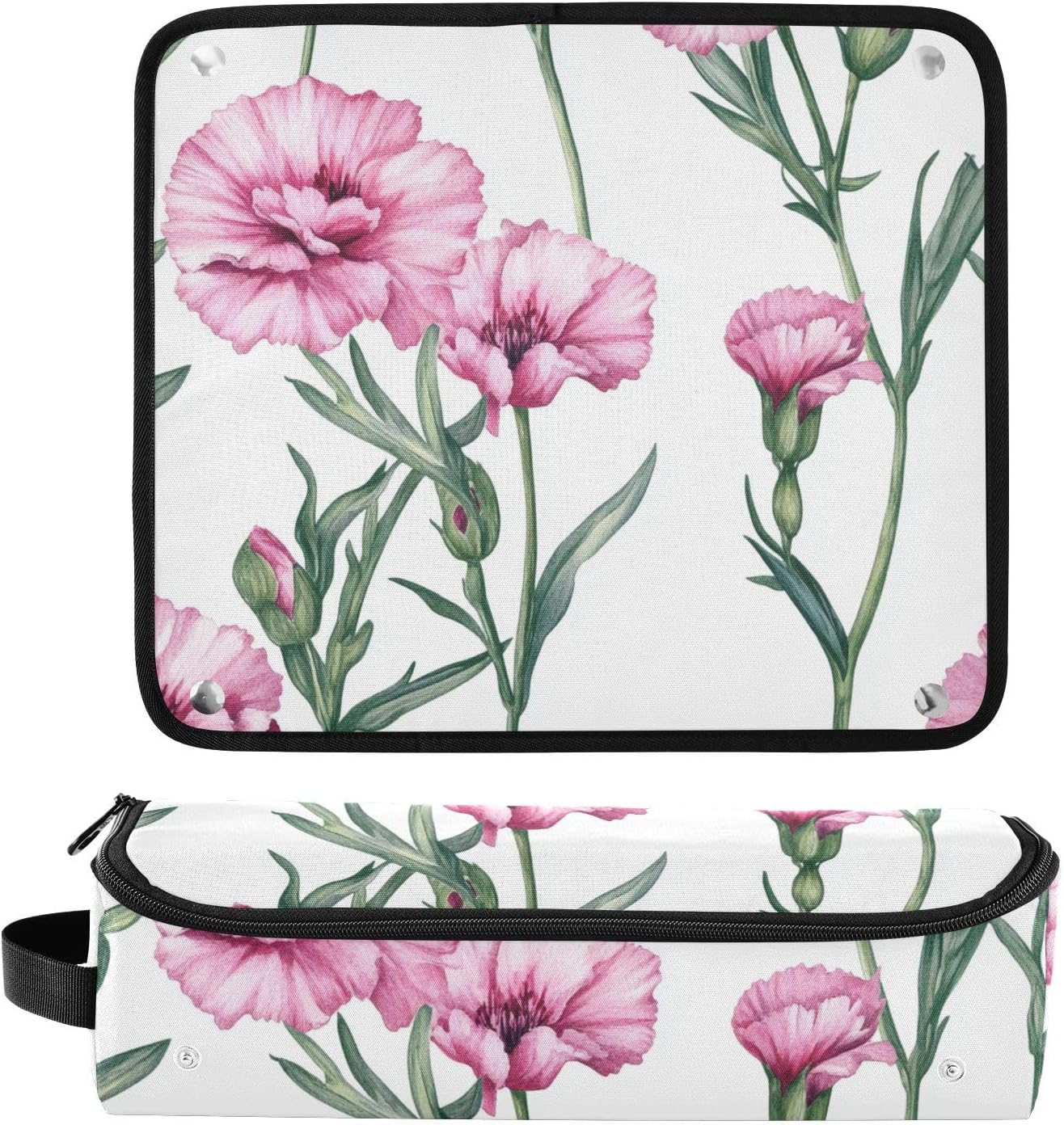 FRODOTGV Borsa da viaggio impermeabile da donna con cuscinetto resistente al calore, organizer per strumenti per lo styling dei capelli, per ferri da stiro, utensili caldi e accessori per la cura dei