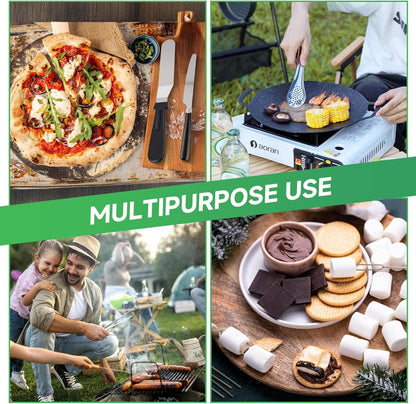 Camping Kitchen Accessories 27Pcs, Camping Kitchen Tools with Storage Bag, Outdoor Gadgets, Portable Camping RV Kitchen Set for Travel, Picnic, Camper, Party