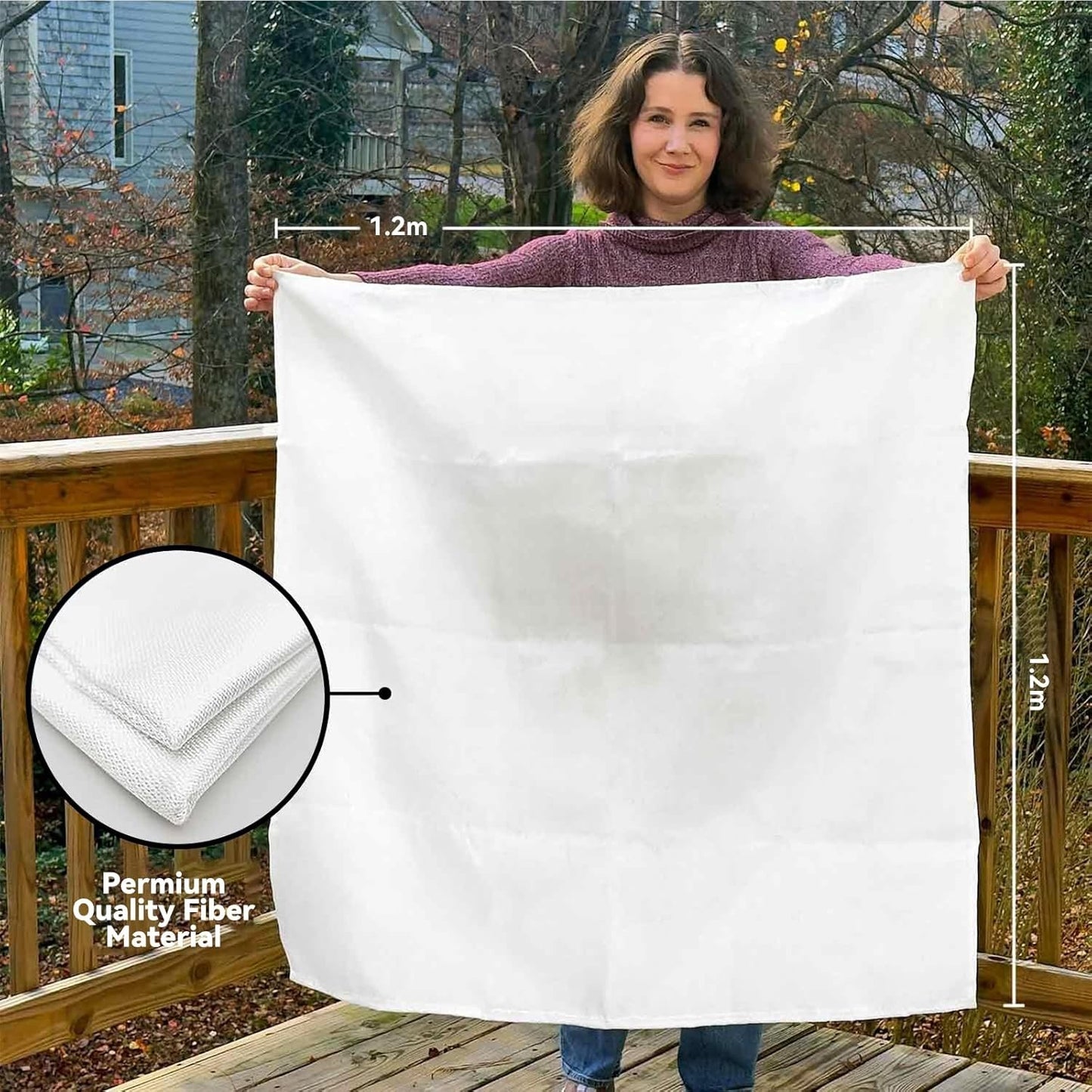 YESDEX Emergency Fire Blanket for Home & Kitchen – 1.2M x 1.2M Fiberglass Fire Suppression Blanket, Fireproof Flame Retardant Safety Blankets for Camping, Grill, School, Car, Office, Warehouse, 2 pack