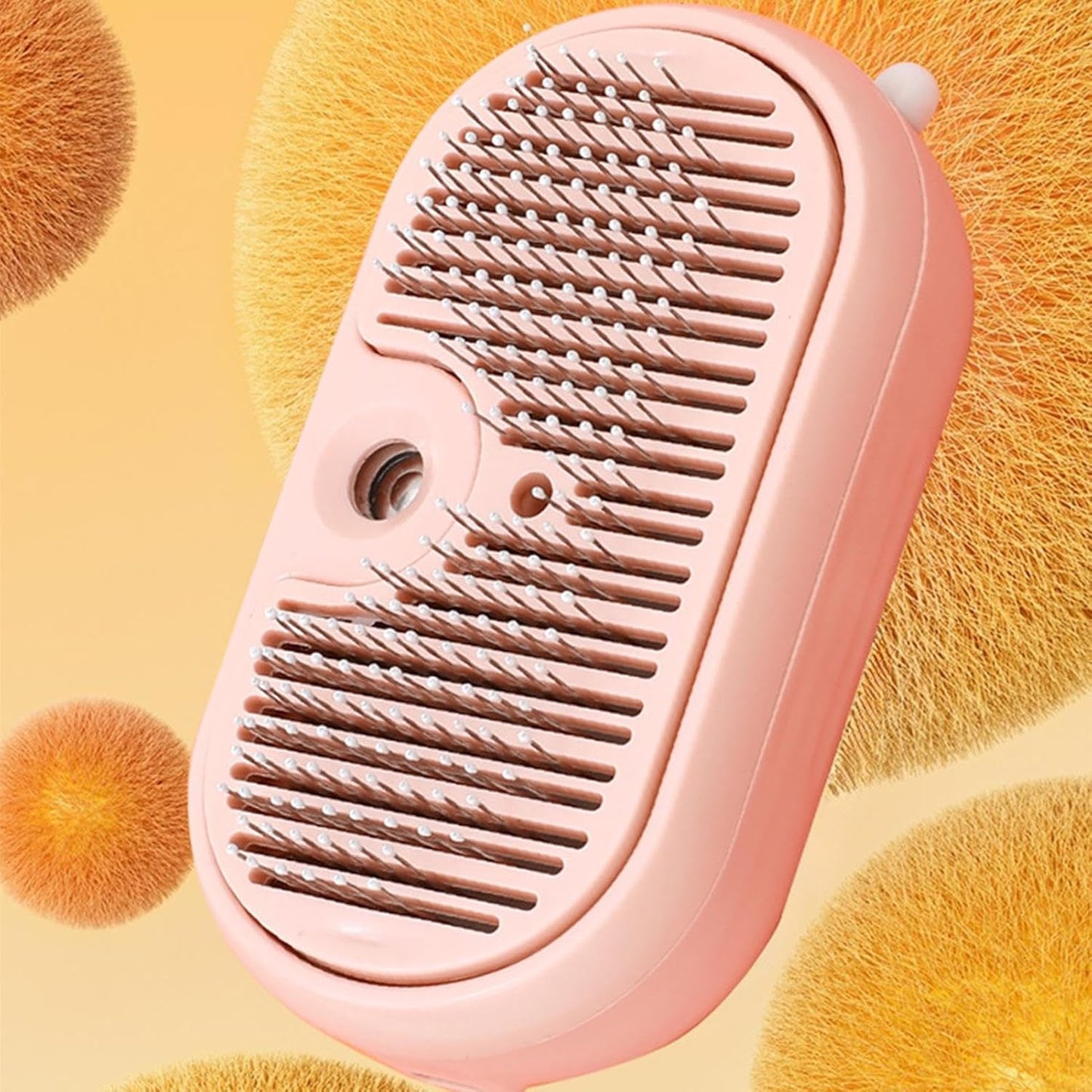 Pet Steamer Brush, Dog Brush, Multifunctional Remover Comb Slicker, Grooming Tool for Pets. Shedding, Washing, Drying, Shower, Spa Bath, Shampooing, 2.36x1.38x4.33 Inches