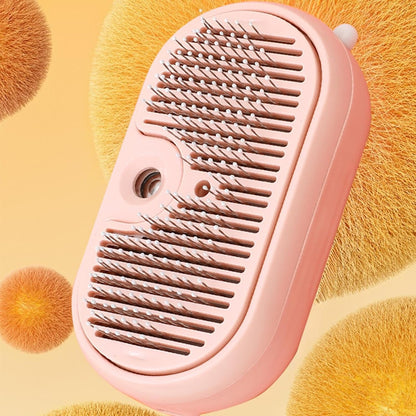 Pet Steamer Brush, Dog Brush, Multifunctional Remover Comb Slicker, Grooming Tool for Pets. Shedding, Washing, Drying, Shower, Spa Bath, Shampooing, 2.36x1.38x4.33 Inches