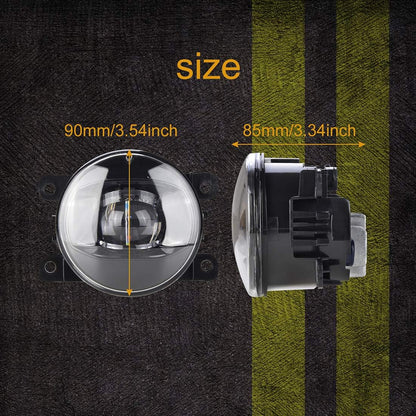 SIEMID New Generation Retrofit Upgraded Led Fog Lamp for Citroe.n C3 C4 C5 C6 C-Crosser Xsara Picasso DS 3 DS 4 2004 2005 06 07 08 2009 2010 2011 2012 2013 2014 2014 2011 2012 2013 2014 2014 2015