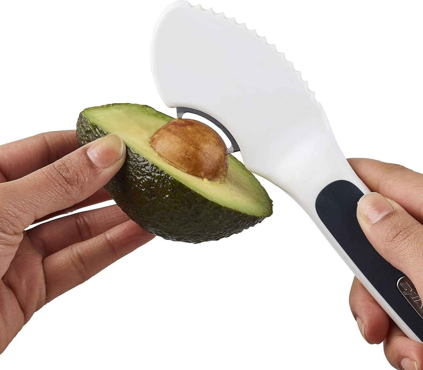 Zyliss 4-in-1 Avocado Prep Tool, 7.5", White