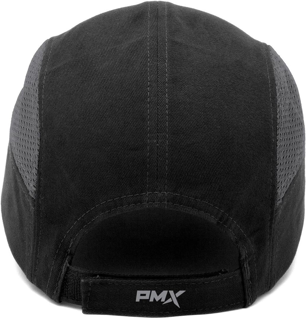 Pyramex Safety HP50011 HP500 Baseball Bump Cap, Black & Gray