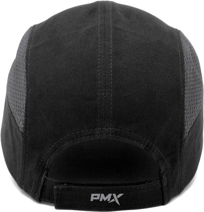 Pyramex Safety HP50011 HP500 Baseball Bump Cap, Black & Gray