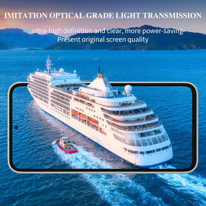 GOZOPO [3+2 Pack] Tempered Glass Screen Protector for Samsung Galaxy S23 FE, [Scratch Resistant] [Bubble Free]