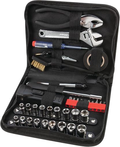 PERFORMANCE TOOL W1197 Wilmar 38 pc. Compact Auto Tool Kit Black