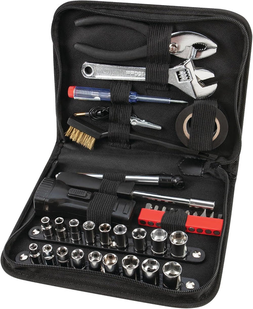 PERFORMANCE TOOL W1197 Wilmar 38 pc. Compact Auto Tool Kit Black