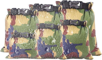 Boating Waterproof Bags, Camouflage Dry Bag Pouch, 22x30x2cm, Outdoor Gear Storage, Quick-Access Waterproof Sack for Backpacking, Hiking, Camping, Travel, Beach, Clothes