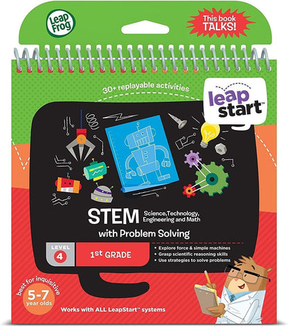 LeapFrog LeapStart 1st Grade Activity Book: STEM (Science, Technology, Engineering, Math) and Problem Solving