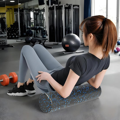 Schiuma per rulli yoga - rullo posteriore in schiuma, Rullo in schiuma da viaggio con rullo schiuma leggero per la schiena | Pratico rullo in schiuma per esercizi Pilates Roller per gambe posteriori