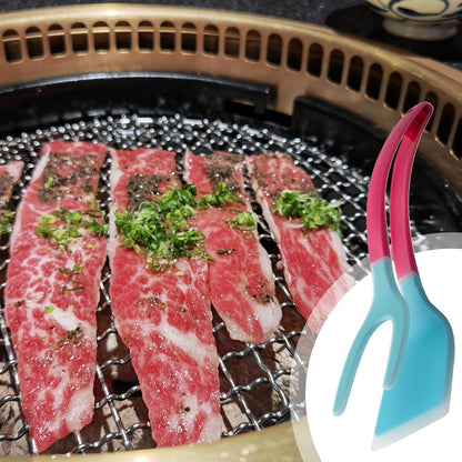Sghtil Egg Fin Spatula, Spatula Fin, 2 in 1 Spatula and Tongs | Kitchen Gadgets, Kitchen Tool for Frying Steak Steak Bbq Fried