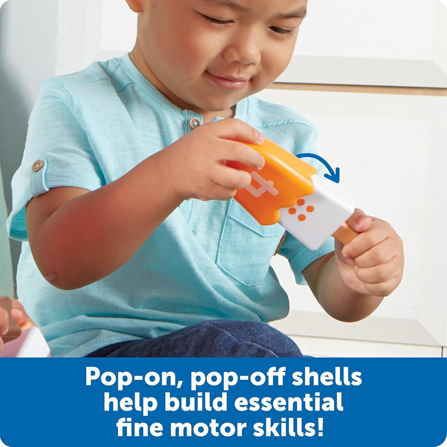 Learning Resources Smart Snacks Number Pops, Math Games for Kindergarten, Fine Motor Toy, Set of 10, Ages 18 mos+