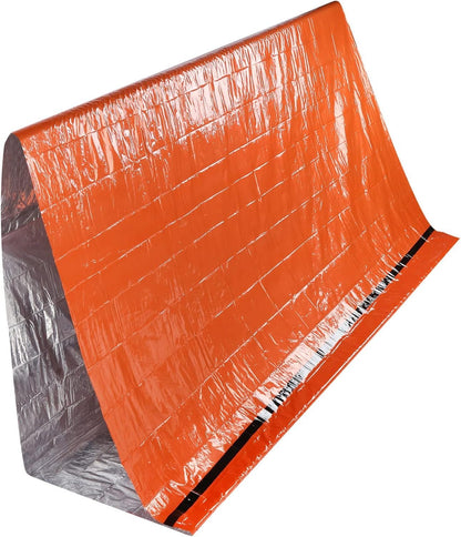 Emergency Tent, Portable Survival Tent with Nylon Rope for Camping Hiking