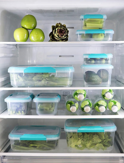 DÃ©cor Match-ups Clips | Food Storage Pantry Container | Ideal for Meal Prep | BPA Free | Dishwasher, Freezer & Microwave Safe, Polypropylene, 3L, Transparent, 232200-004