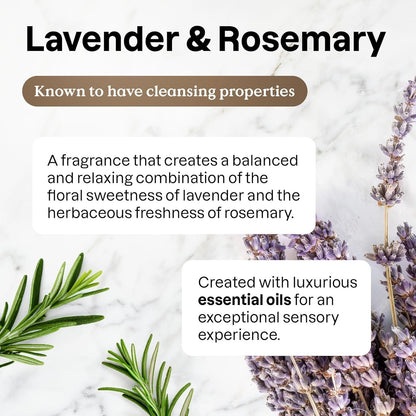 ATTITUDE All Purpose Cleaner, Made in Canada, EWG Verified Multi-Surface Products, Vegan, Naturally Derived Multipurpose Cleaning Spray, with Essential Oils, Lavender and Rosemary, 473 mL