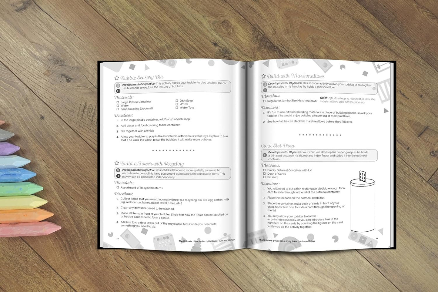 The Ultimate 1 Year Old Activity Book: 100 Fun Developmental and Sensory Ideas for Toddlers: 6