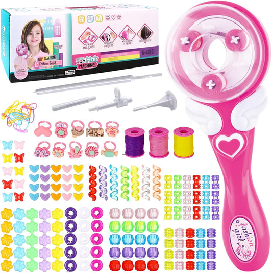 Magic Braids Set – Automatic Machine for Hair Braids and Accessories for Girls, Hair Braider and Braiding Machine, Ideal as a Gift for Girls!