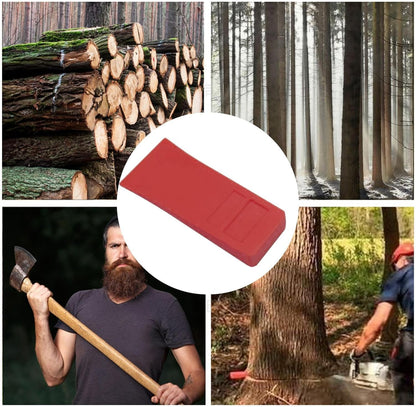 Tree Felling Wedge, 6 pollici Chainsaw Safety Wedge, Spiked Logging Tool, Sturdy Cutting Aid, Timber Falling Direction for Garden, forests, and Professional Faller Use