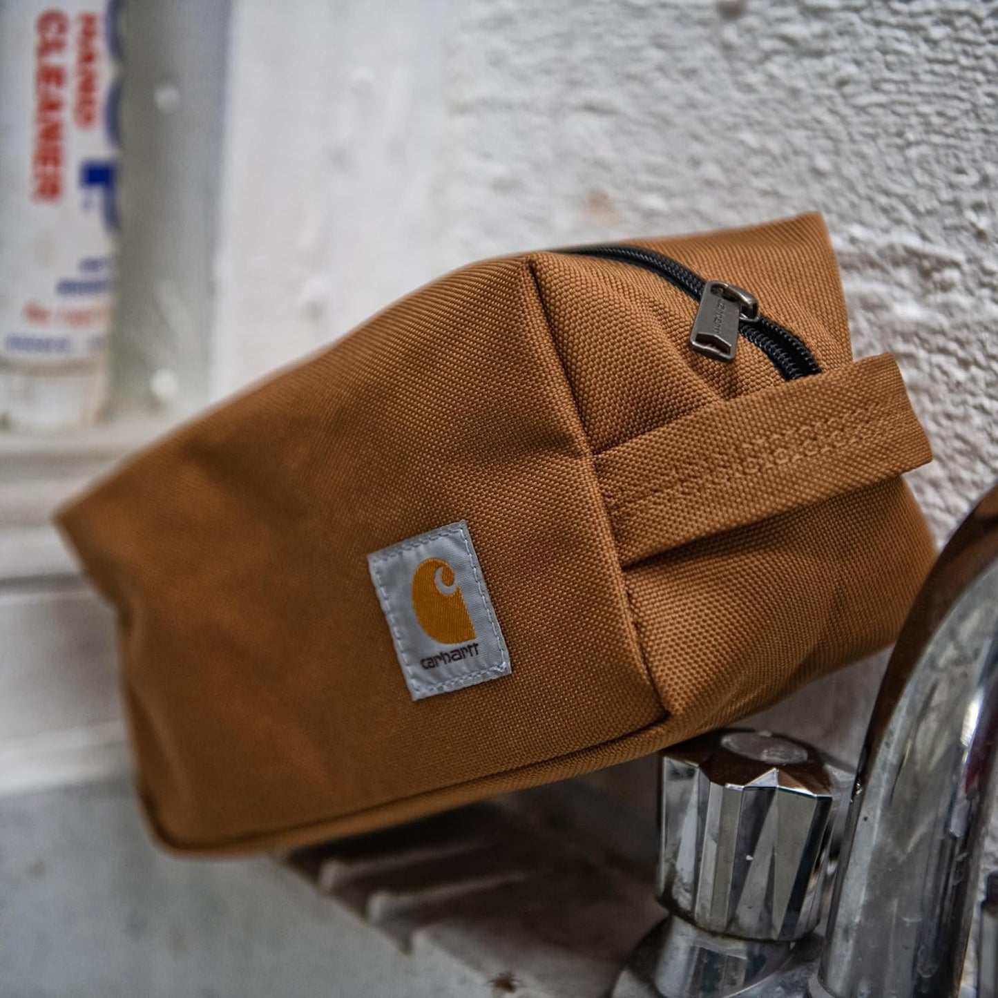 Carhartt Durable Organizer, Pack Travel Essentials W/The Pfas Free Toiletry Bag W/Water Resistance, Travel Kit (Black), One Size, Durable Organizer Bag, Pack Travel Essentials W/The Pfas Free