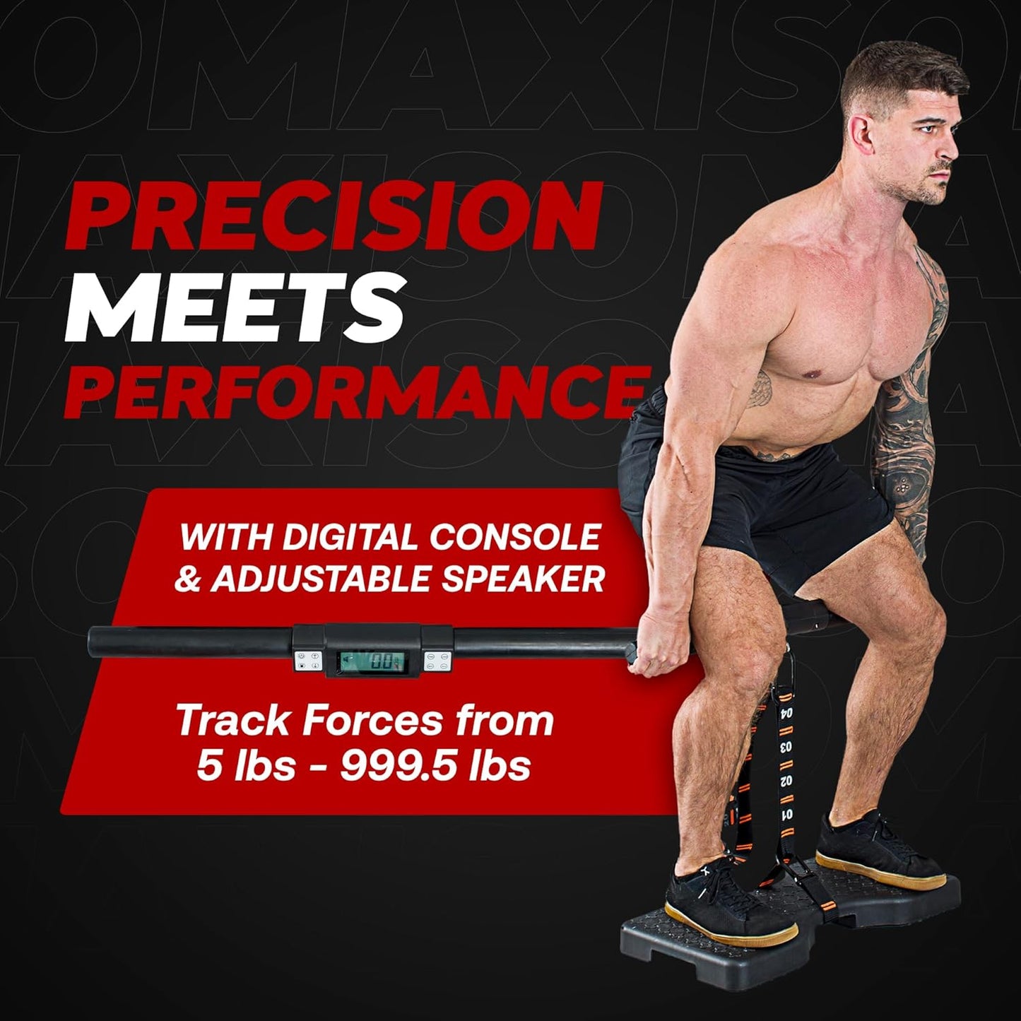 Dragon Door - Isomax Isometric Training Equipment, Barbell with Digital Force Generation Meter, Isometric Handgrip for At Home Workouts, Isometric Exercise Equipment and All In One Workout Machine