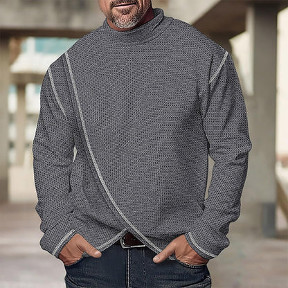 ZDSUHYIW Tech - Maglia a maniche lunghe da uomo, sportiva, traspirante, a maniche lunghe, tecnologia anti-odor, per allenamento all'aperto, fitness, maglietta Essentials Henley, a maniche lunghe,