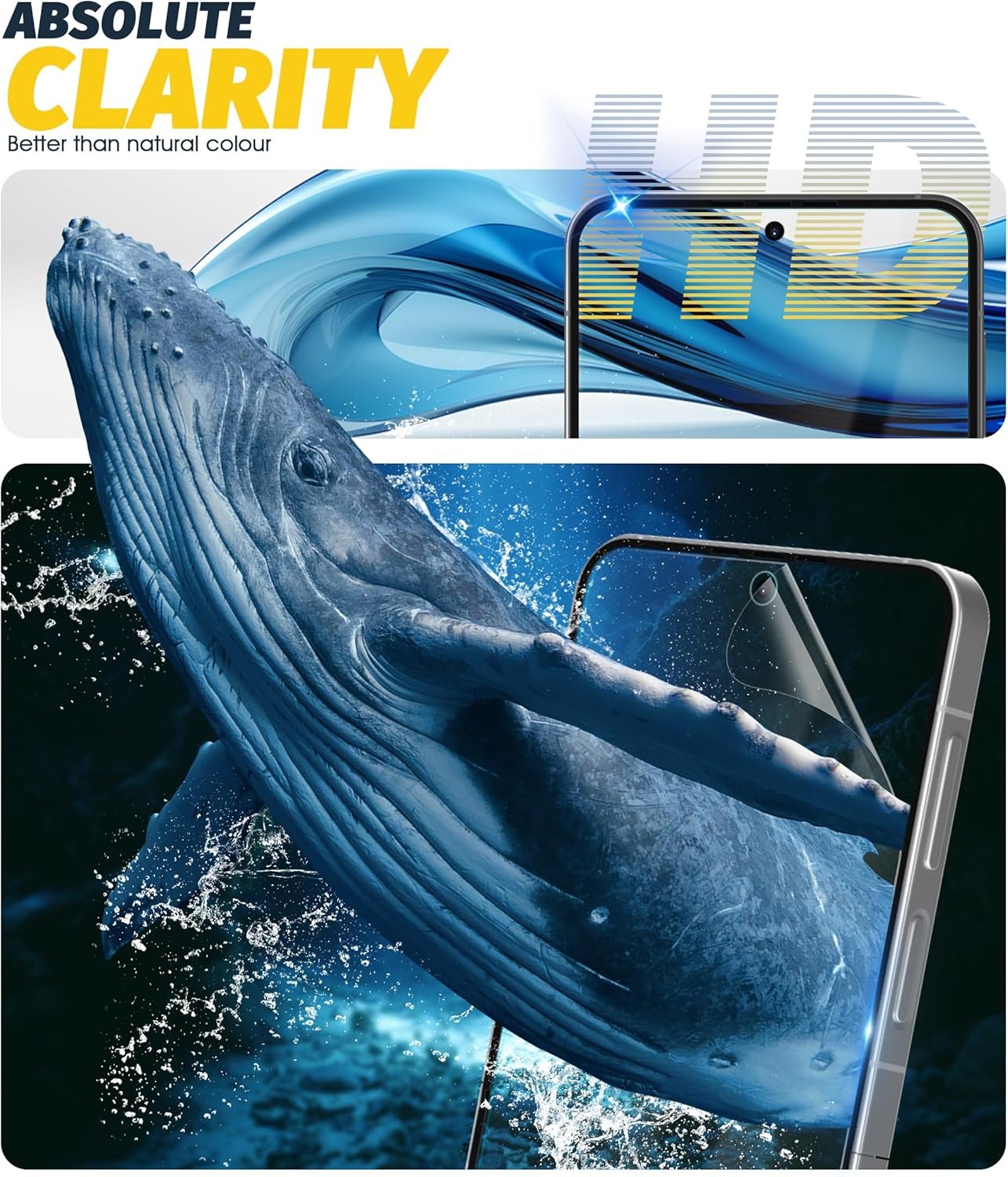 Orzero (3 Pack) Compatible for Samsung Galaxy Z Flip 6 / 5 5G / 4 5G / 3 Inside Screen Protector, Soft TPU Edge to Edge High Definition Anti-Scratch Bubble-Free (Lifetime Replacement)