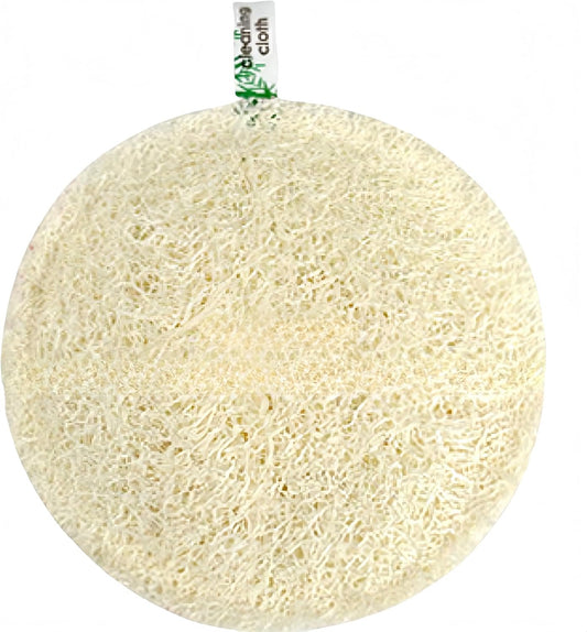 Natural Loofah Sponges for Dishes,Loofah Kitchen Scrubber,Odor-Free Biodegradable, Eco Friendly Dishwashing Sponge Natural for Kitchen Cleaning and Scrubbing(2Pcs) (Rotundity)