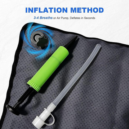 Airplane Cushion - Comfortable Sitting Pad | Foldable Comfort Seat Cushion for Driving, Camping, Travel, Airplane, Workplace, Couch