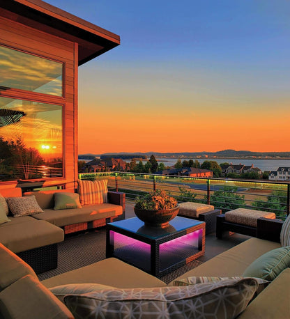 Geeni Prisma Strip Lighting Smart Wi-Fi Color Changing LED Light Strip Kit, Voice Control, Weatherproof, 9.8 ft