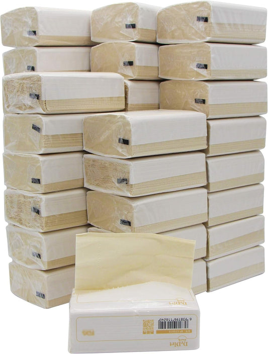 Dr.Dirt Bamboo Facial Tissues 36 Packs 110 tissues per Box Soft Eco-Friendly Natural Simple Design
