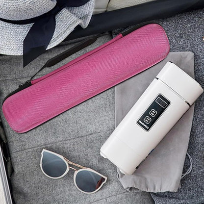 Borsa per attrezzi per capelli, portatile in ferro , organizer da viaggio, multifunzione, impermeabile, per accessori per la cura dei capelli, styling per uomini e donne, Rosa acceso