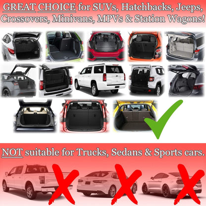 Car Backseat Trunk Organizer - Auto Hanging Seat Back Storage - Multipurpose Cargo Accessory - Space Saving Facilitator for SUV, Hatchback, Crossover, Minivan