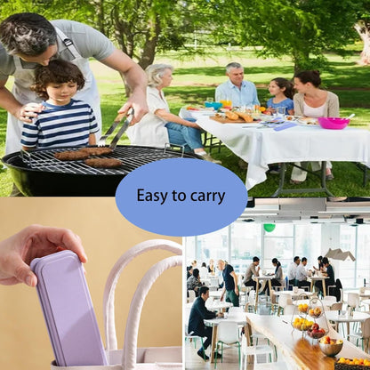 Reusable Utensils Set with Case, Portable Wheat Straw Cutlery Set, BPA-Free and Eco-Friendly Knife Spoon Fork, Travel Utensils for Office, Dorm, and On-The-go (Purple, 1)