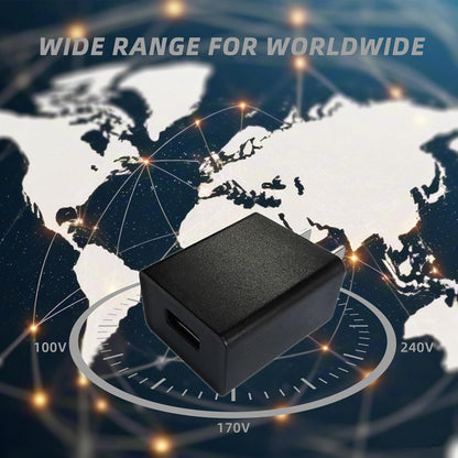 SinitoAula 5V1A USB Charger Block for Wall Outlet (UL Certified, Black, 3pcs), 5W Power Adapter Plug for Cell Phones, Tablets, Earphones, Power Banks, Smart Wearables, Toys and More Electronic Gadgets