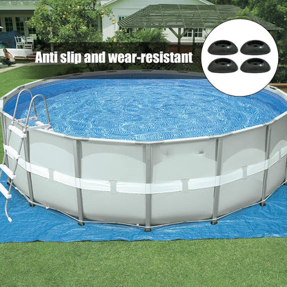 Pool Leg End Caps - Vertical Leg Replacement Frame Parts Cap | Stable Pool Vertical End Cap | Ground Swimming Replacement Parts
