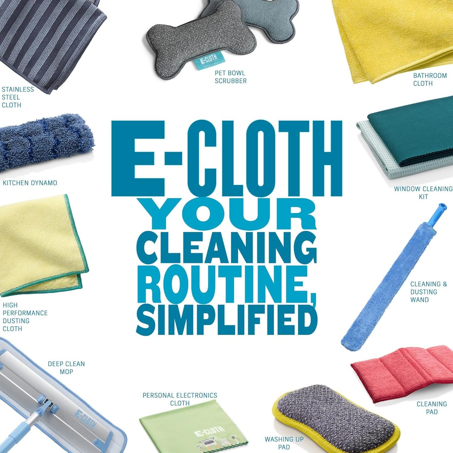 E-Cloth Microfiber Dusting Cloth, 2 Count