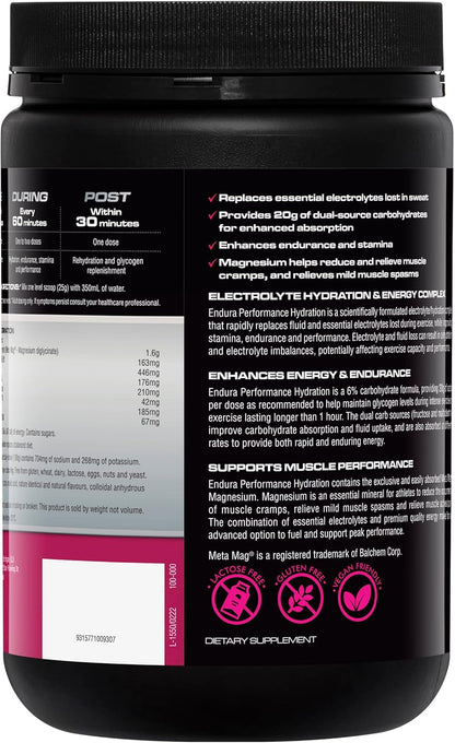 Endura Performance Hydration Raspberry 800g