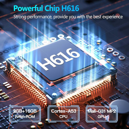 T95 Android TV Box 2024, Android 10.0 TV Box 4GB RAM 64GB ROM, EASYTONE Android Box H616 Quad-Core 6K Full HD 5G Dual-Band Wi-Fi BT5.0 H.265 Smart TV Box with Baclight Wireless Keyboard