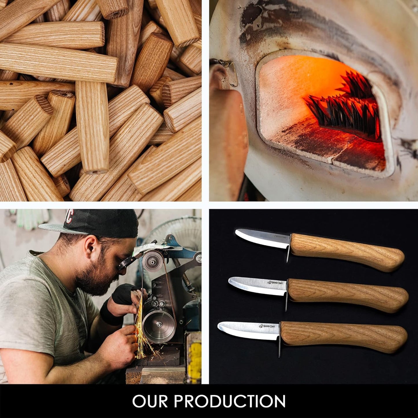 BeaverCraft Whittling Knife for Kids, Beginners - Safety Wood Carving Knife C1 Kid - Whittling Knives with Rounded Tip for Children, Entry-Level Carvers - Wood Carving Tools for Beginners, Boy Scout