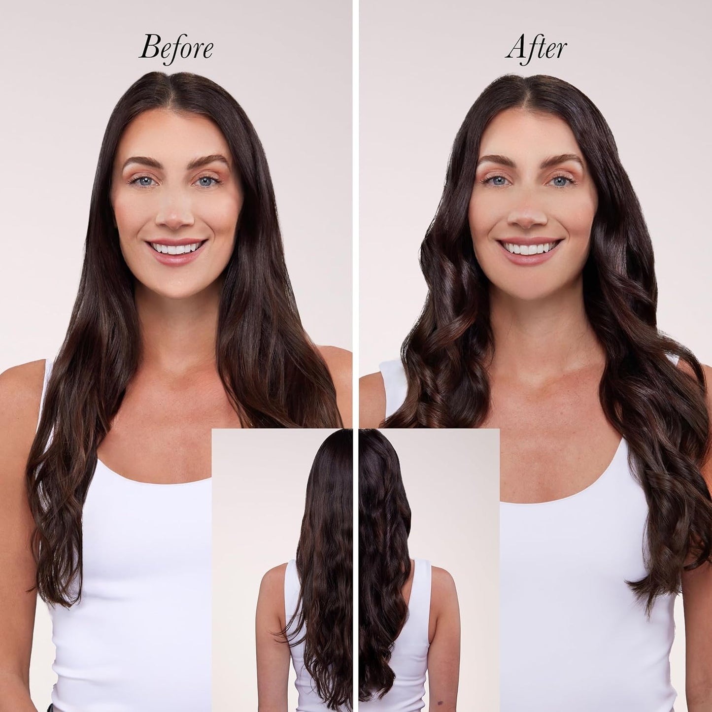 L'ANGE HAIR Le Duo Grande 360° Airflow Styler | 2-in-1 Curling Wand & Titanium Flat Iron Professional Hair Straightener and Curler with Cooling Air Vents to Lock in Style | Adjustable Temp (Blush)