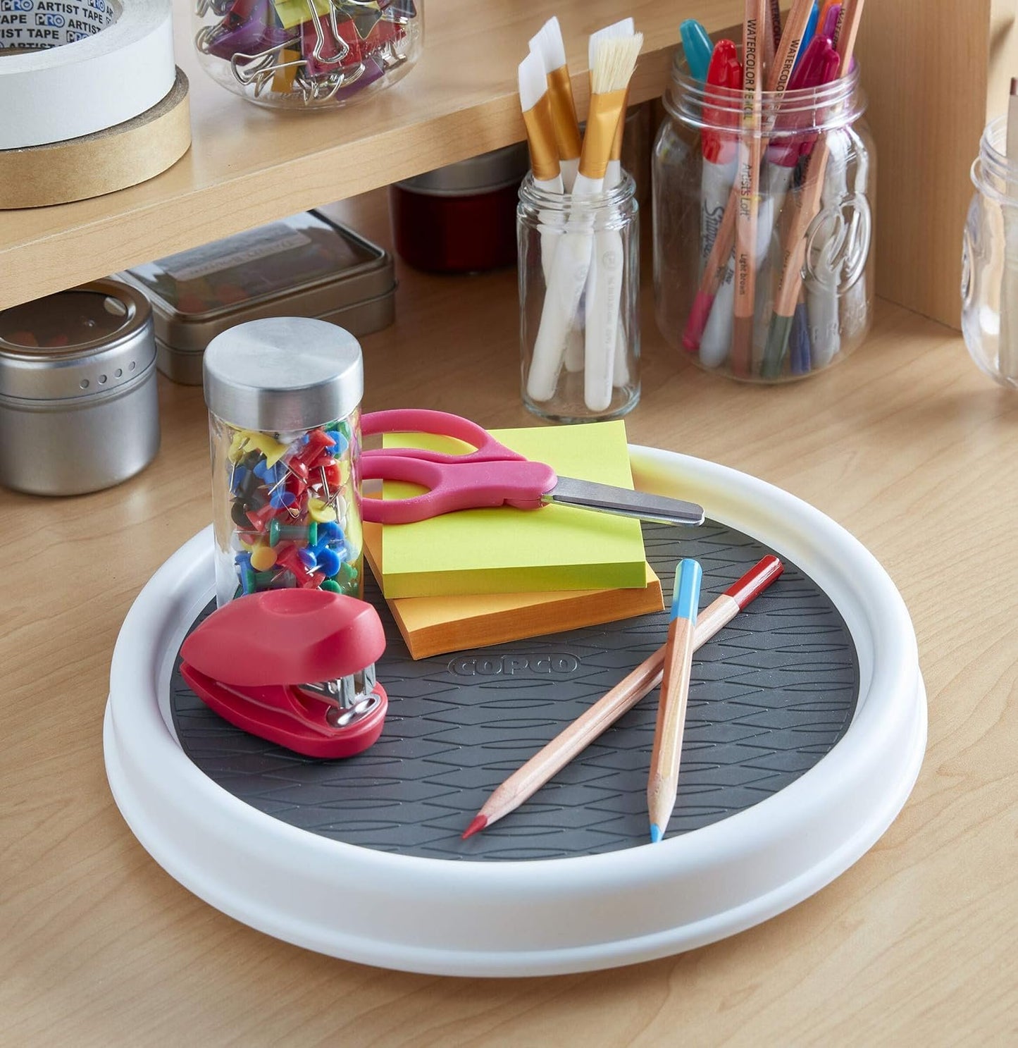 Copco 2555-0191 Non-Skid Cabinet Turntable, 9-Inch